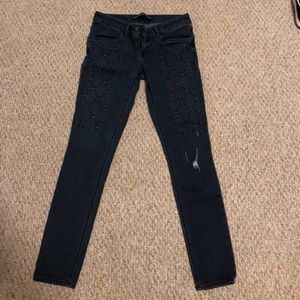 Dark washed jeans